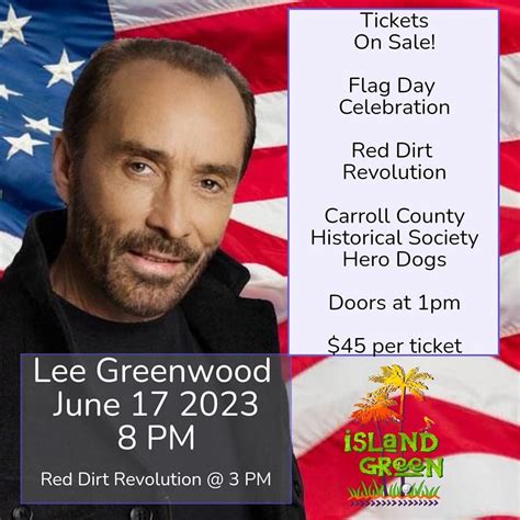 lee greenwood island green